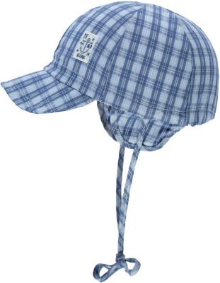 Sonnenhut mit UV-Schutz 30 blau Gr. 51 Jungen Kleinkinder