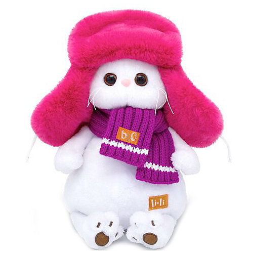 Мягкая игрушка Budi Basa Кошечка Ли-Ли в меховой шапке, 24 см от Budi Basa