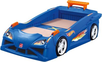 Hot Wheels Toddler-To-Twin Race Car Bed