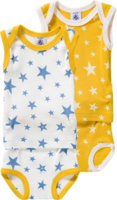 Bodies Doppelpack mehrfarbig Gr. 68 Jungen Baby