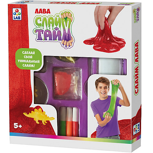 Набор для опытов Слайм Тайм "Лава" от 1Toy