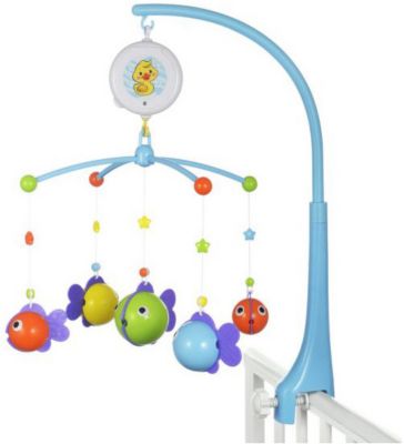 Музыкальный мобиль Жирафики "Рыбки", звук