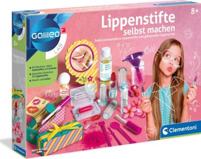 Experimentierkasten Galileo Lippenstift herstellen Kinder Lippenstifte Lipgloss 