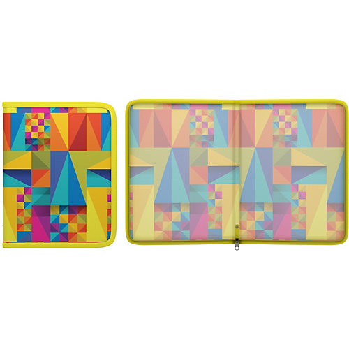 Пластиковая папка на молнии Erich Krause Arlecchino A5+, мульти от Erich Krause