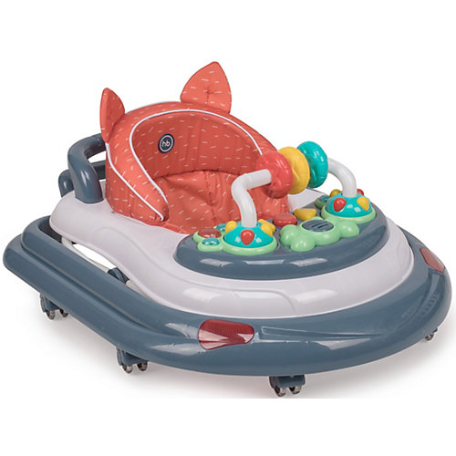 Ходунки Happy Baby Smiley V2, серые от Happy Baby