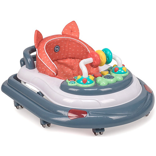 Ходунки Happy Baby Smiley V2, бордовые от Happy Baby