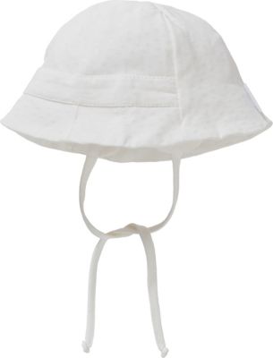 Baby Sonnenhut mit UV-Schutz 50+ zum Binden ecru Gr. 43 M�dchen Baby