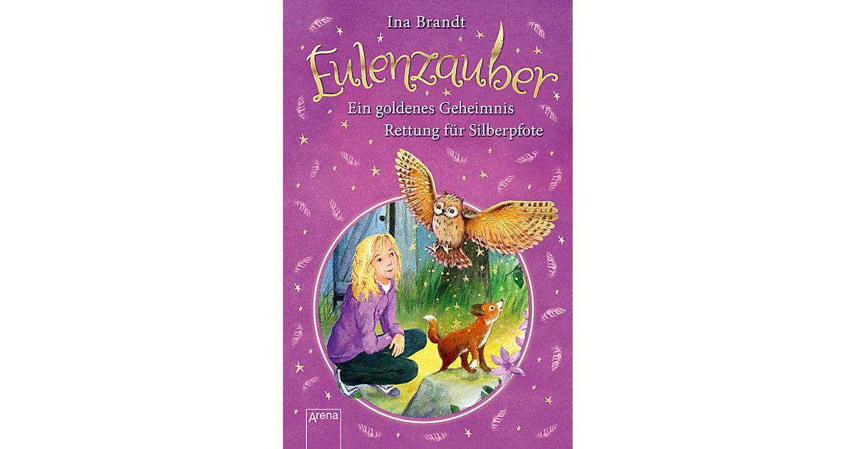 Buch - Eulenzauber: Ein goldenes Geheimnis + Rettung Silberpfote, Sammelband 1+2 Kinder