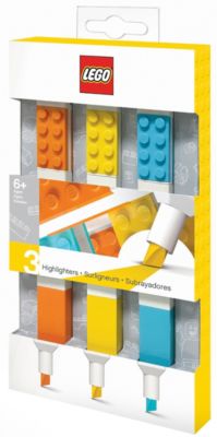 Набор цветных маркеров LEGO,3 шт.