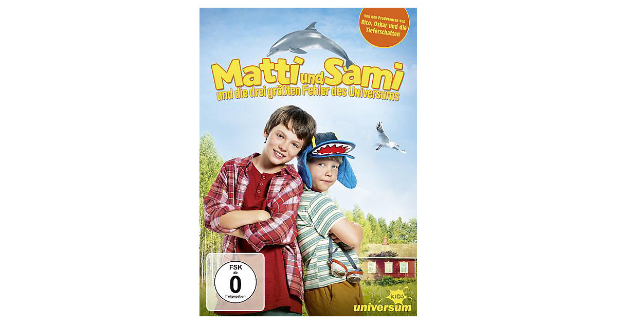 DVD Matti und Sami ud drei größten Fehler des Universums Hörbuch