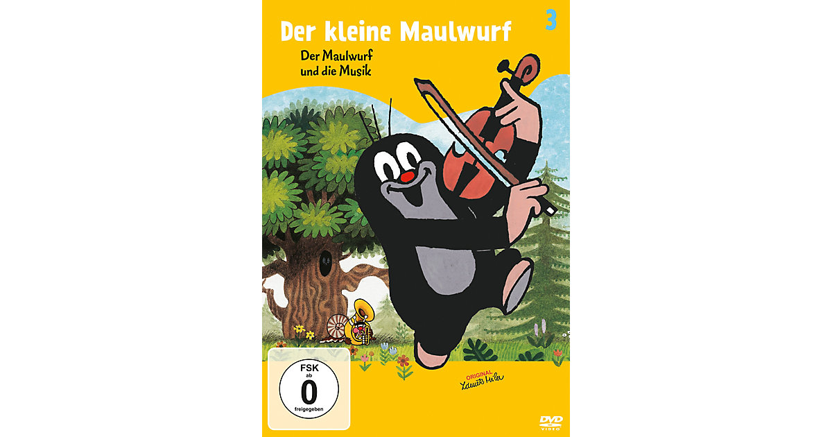 DVD Der kleine Maulwurf 3 - Der Maulwurf und die Musik Hörbuch