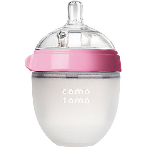 Бутылочка для кормления Comotomo Natural Feel, 150 мл., розовый от Comotomo
