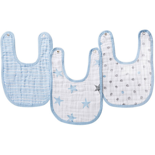 Слюнявчики Aden+anais "Little bibs", 3 штуки от aden+anais
