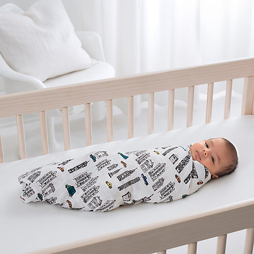 Набор муслиновых пеленок Aden+anais 120х120 см, 4 штуки от aden+anais