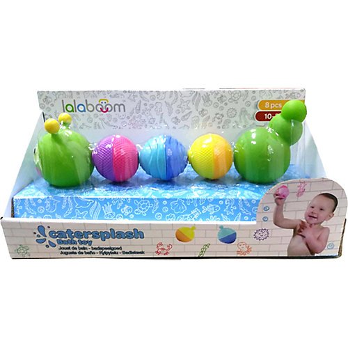 Развивающая игрушка Lalaboom Гусеница, 8 предметов от Lalaboom