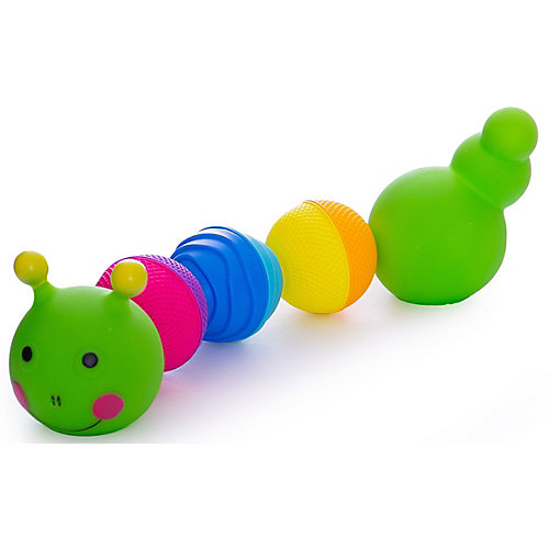 Развивающая игрушка Lalaboom Гусеница, 8 предметов от Lalaboom