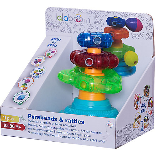 Развивающая игрушка Lalaboom Пирамида, 9 предметов от Lalaboom
