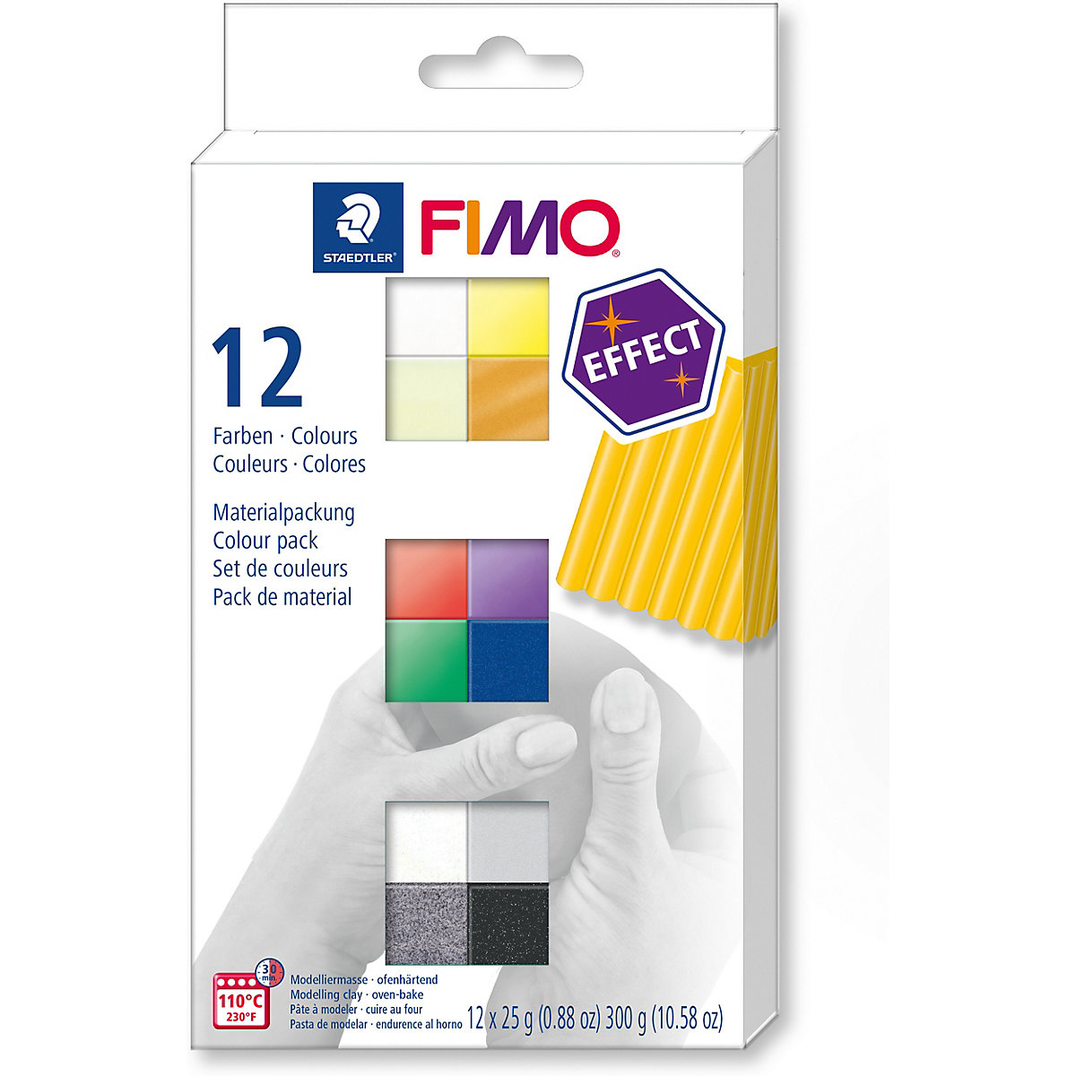 FIMO effect Materialpackung 12 x 25 g