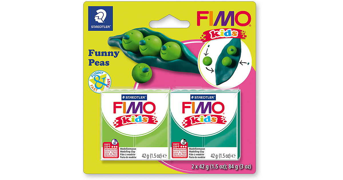 FIMO kids Funny Peas