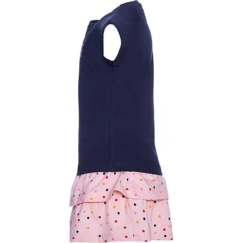 Комплект Name It: футболка, юбка и повязка - pink/blau от name it
