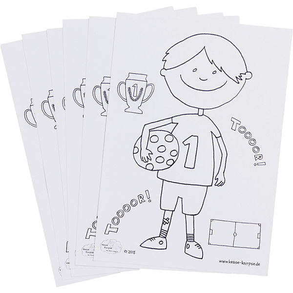 Meisterliche Meisterliche Meisterliche Fußball-Geburtstagskiste für 6 Kinder, 142 Teile, Kesse Knirpse 191b59 Meisterliche Meisterliche Meisterliche Fußball-Geburtstagskiste für 6 Kinder, 142 Teile, Kesse Knirpse 191b59