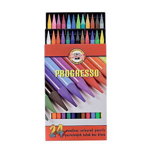 Набор цветных карандашей KOH-I-NOOR "Progresso", 24 цвета