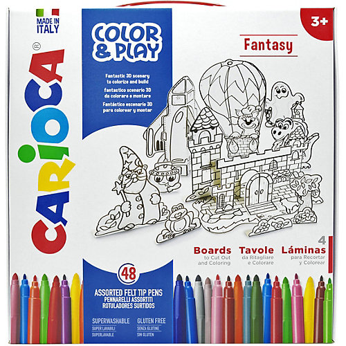 Набор для рисования Carioca "Color&Play" Fantasy, 52 предмета от Carioca