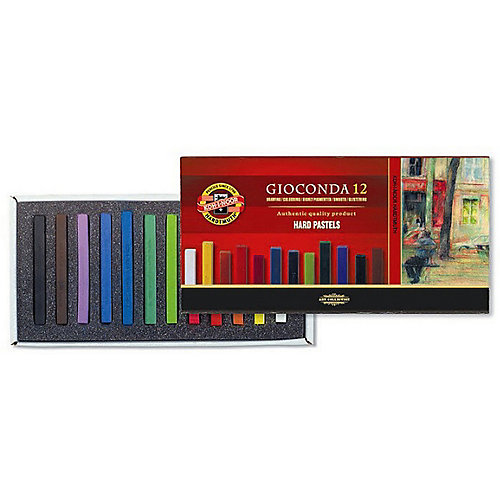 Набор масляных школьных мелков KOH-I-NOOR "Gioconda", 12 цветов
