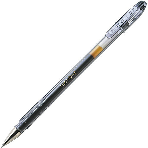Ручка гелевая Pilot "G-1", чёрная от Pilot