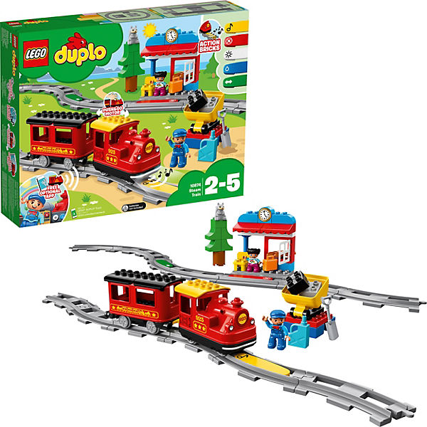 Eisenbahn Gleise Lego Duplo Brücke Schienen Starterset m