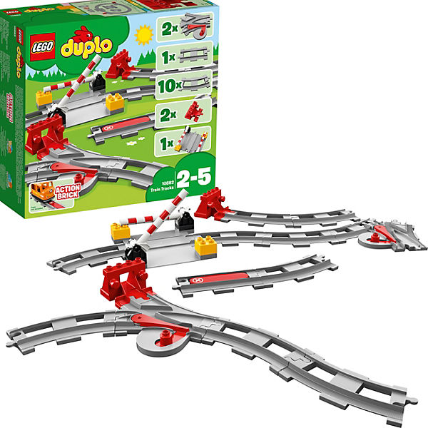 Eisenbahn Gleise Lego Duplo Brücke Schienen Starterset m