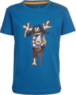 T-Shirt MESSERJOCKEL mit UV-Schutz dunkelblau Gr. 140/146 Jungen Kinder