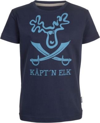 T-Shirt SCHATZINSEL mit UV-Schutz dunkelblau Gr. 104/110 Jungen Kleinkinder