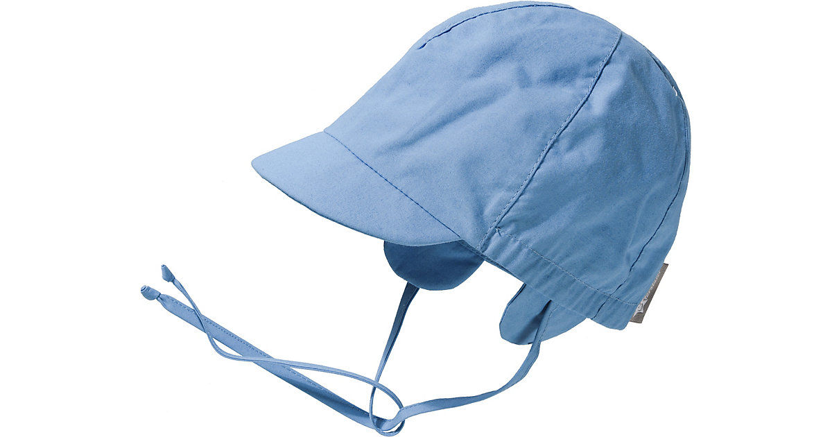 Baby Schirmmütze mit UV-Schutz 50+ zum Binden Gr. 41 Jungen Kinder