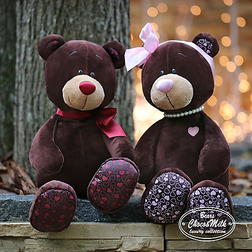 Мягкая игрушка Orange Choco & Milk Мишка Choco сидячий, 25 см от Orange