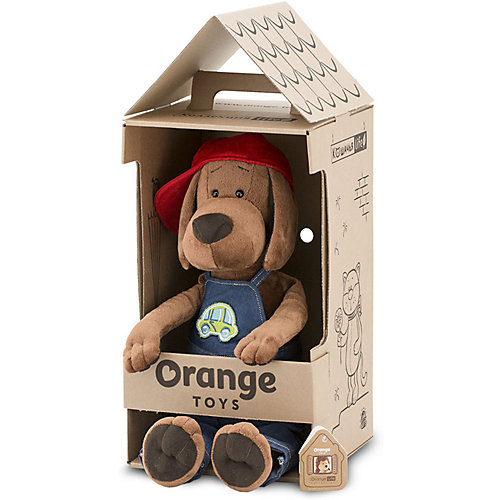 Мягкая игрушка Orange Life Пёс Барбоська: За рулём, 25 см от Orange