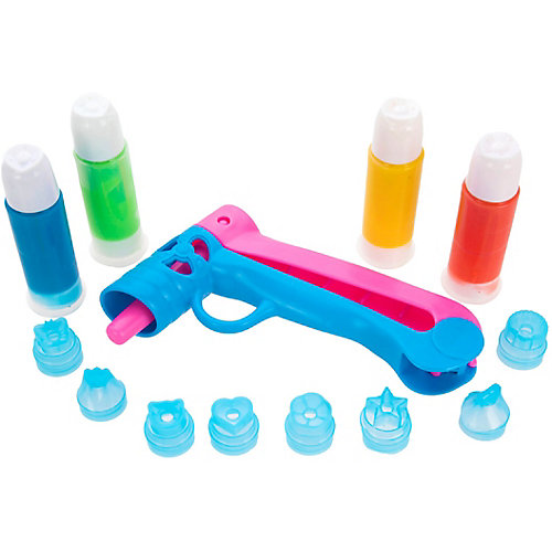 Набор для творчества Color Puppy с пистолетом и жидким пластилином, 4 цвета от Color Puppy