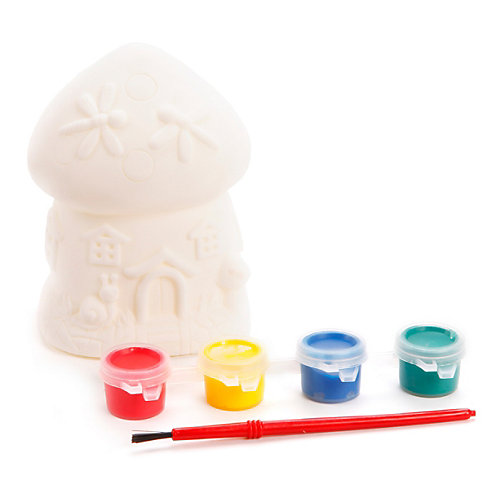 Набор для творчства Color Puppy "Роспись копилки" Домик-грибочек от Color Puppy