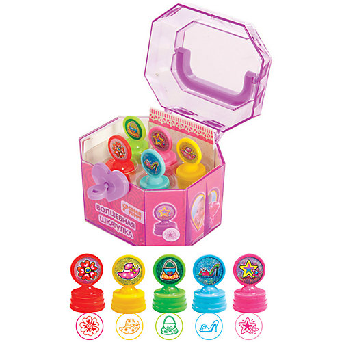 Набор штампиков Color Puppy "Шкатулка", 5 шт. от Color Puppy