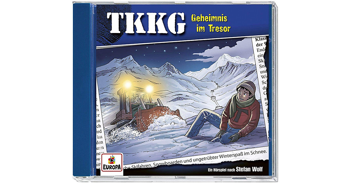 CD TKKG 208 - Geheimnis im Tresor Hörbuch