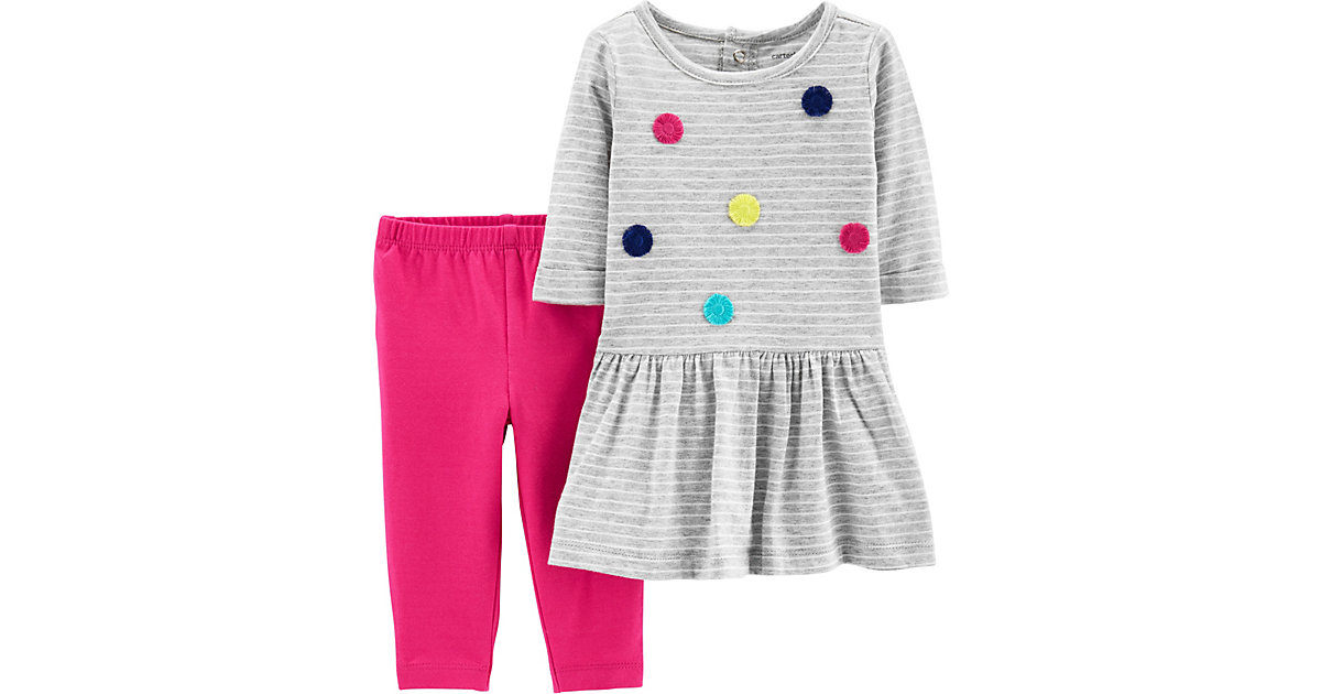 Carter´s · Baby Set Jerseykleid + Leggings Gr. 86 Mädchen Kleinkinder Carter´s · Baby Set Jerseykleid + Leggings Gr. 86 Mädchen Kleinkinder