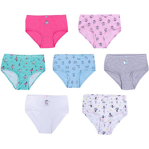 Трусы Carter’s, 7 шт - розовый/белый от carter`s