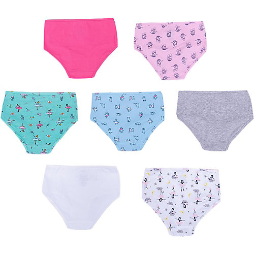 Трусы Carter’s, 7 шт - розовый/белый от carter`s