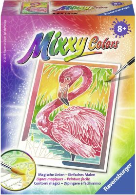 Malset Mixxy Colors, 8,5 x 12 cm, Flamingo