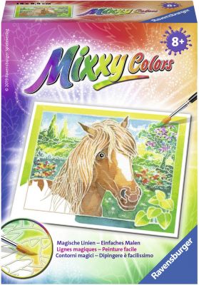 Malset Mixxy Colors, 8,5 x 12 cm, Pferd