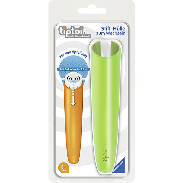 tiptoi® Stifthülle für den tiptoi® Stift mit Aufnahmefunktion, grün