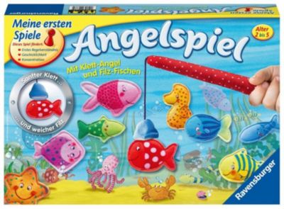 Fische Angelspiel Party Musik Spiele mit 26 Fische und 4 Ruten Eltern-Kind-Unter 