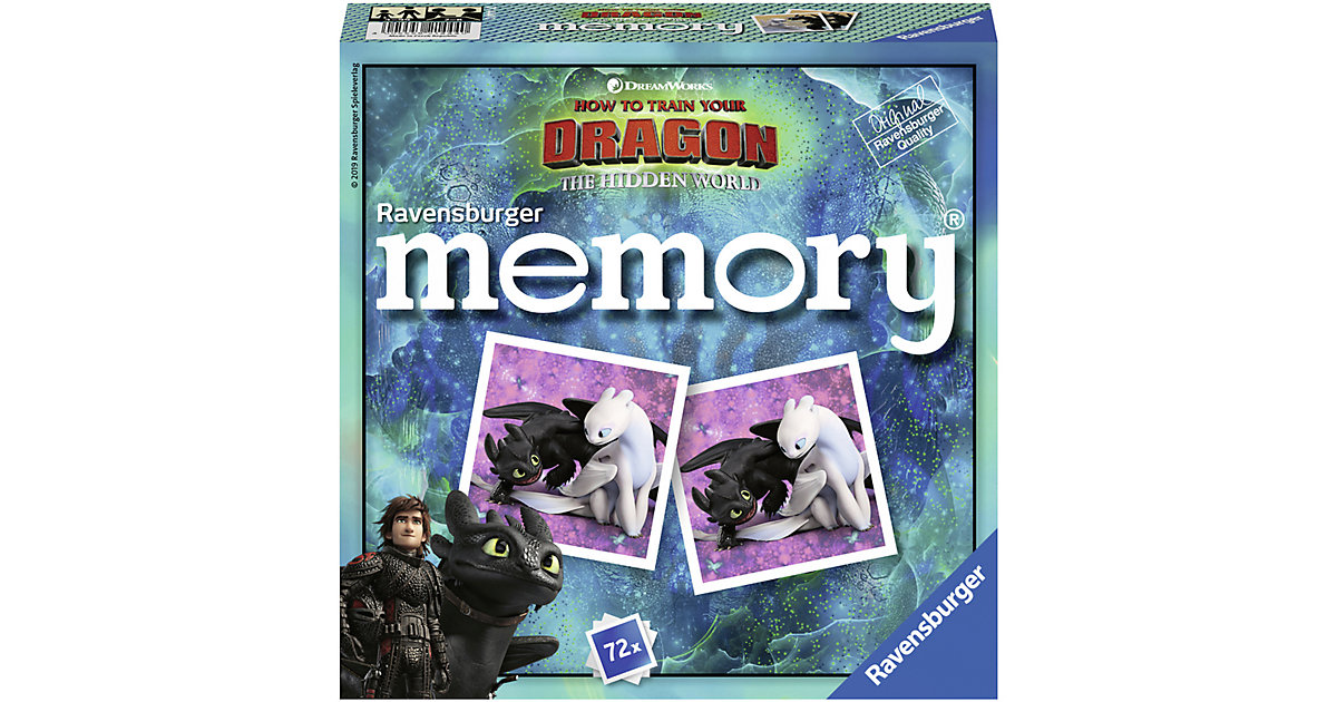 memory®, 72 Karten (36 Paare), Dragons 3