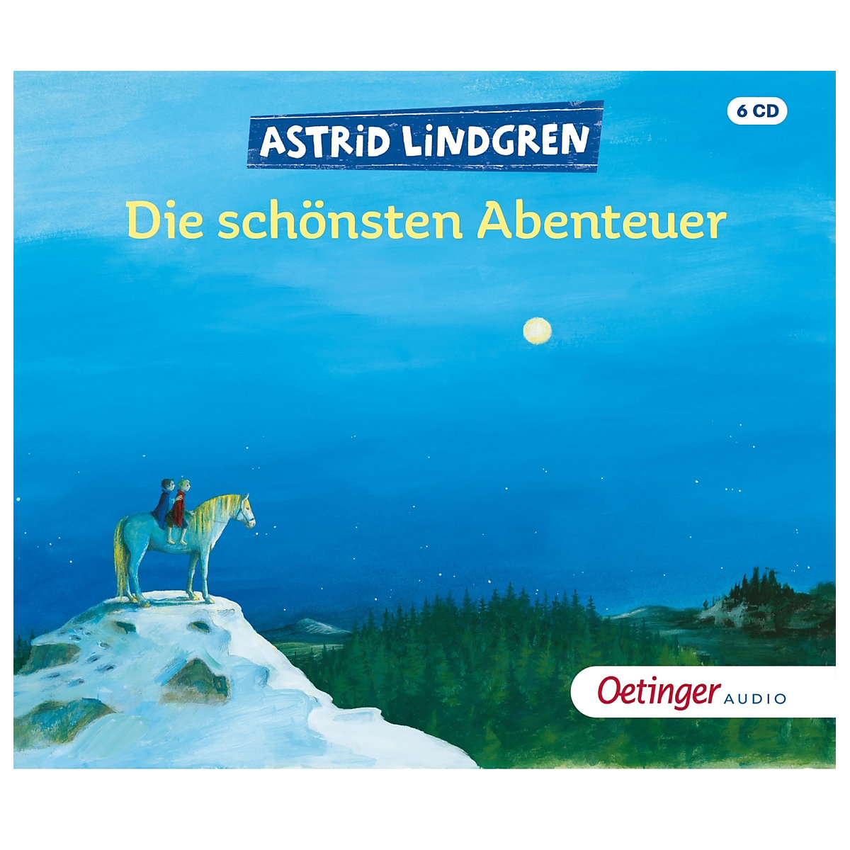 Oetinger Media GmbH CD Astrid Lindgren Die schönsten Abenteuer (6 CDs)