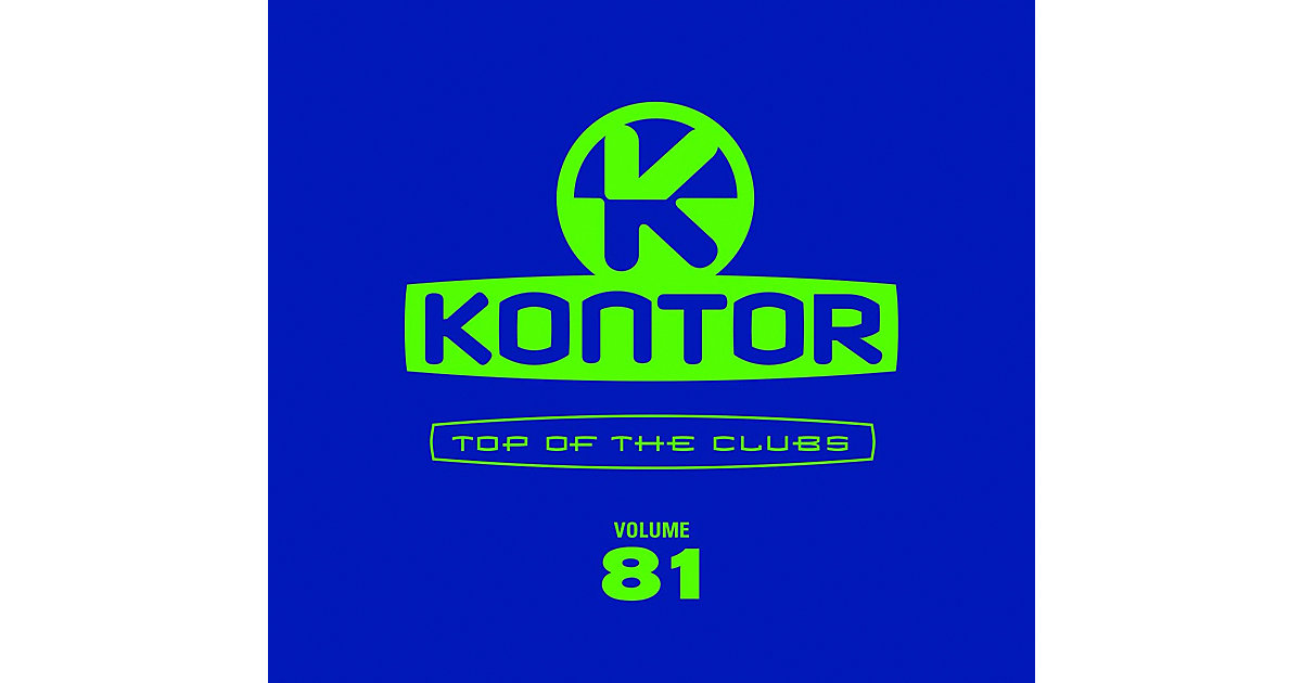 CD Kontor Top Of The Clubs Vol. 81 (4 CDs) Hörbuch